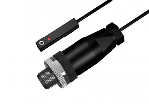 Датчик бесконтактный герконовый GT01P-DC-NO-C-P12/0,3-SS