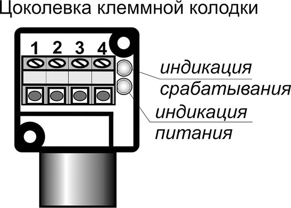 Датчик бесконтактный индуктивный И38-NO/NC-PNP-K-HT