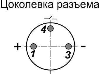 Датчик бесконтактный индуктивный ИВ83-NO-PNP-P8(12X18H10T, Lкаб=0,1м)