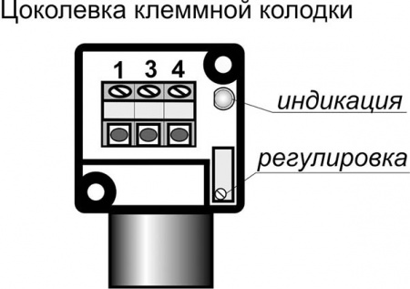 Датчик бесконтактный ёмкостный E02-NO-PNP-K(Текаформ)