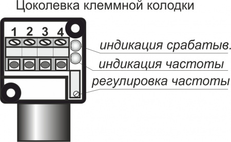 Датчик контроля скорости ИДС52-NO/NC-PNP-K-50(Д16Т)