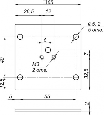 Кронштейн КР SSI062 Ст