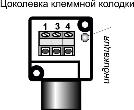 Датчик бесконтактный индуктивный ИВ01-NO-PNP-K-ПГ(Текаформ)