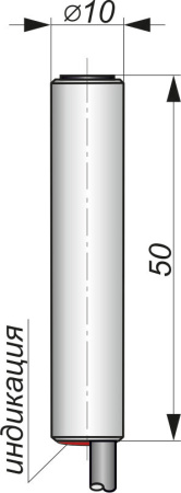 Датчик индуктивный бесконтактный ИГ92-NO-PNP(Д16T)