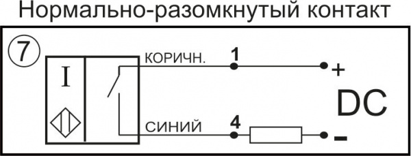 Датчик бесконтактный индуктивный SI400-NO-DC-K-HT