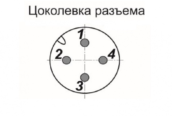 Выключатель бесконтактный индуктивный И81-NO-PNP-P-ПГ(12X18H10T, Lкаб=0,1м)