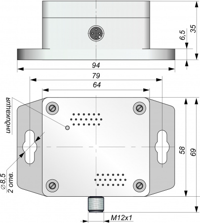 Анализатор CO2 ACO2G201-U5-PNP-P-2K