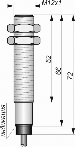 Датчик бесконтактный индуктивный ИВ01-NO-AC-Z(Л63)
