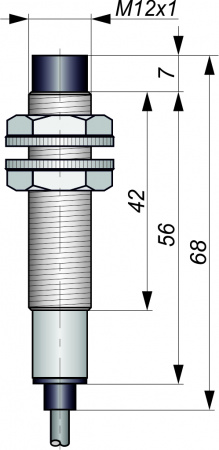 Датчик бесконтактный индуктивный взрывобезопасный стандарта "NAMUR" SNI 03-4-D-5