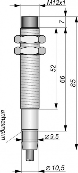 Датчик бесконтактный индуктивный И04-NC-AC-Z(Л63)
