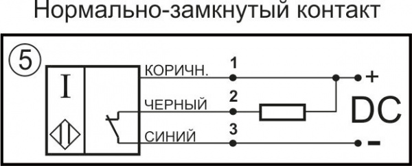 Датчик бесконтактный индуктивный ИУ6-NC-NPN