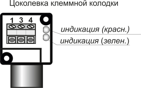 Датчик индуктивный бесконтактный И40-NO-PNP-K