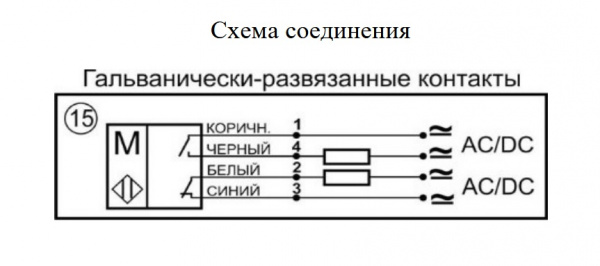 Датчик бесконтактный герконовый BGG.48052