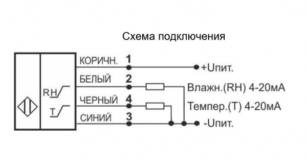 Датчик относительной влажности и температуры воздуха BHA.46875