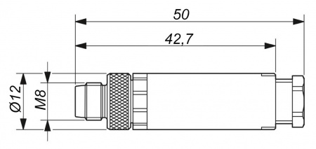 Вилка кабельная PC8-11323 