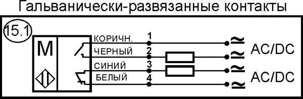Датчик бесконтактный герконовый DG18.001
