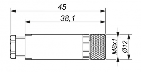 Соединитель кабельный C-PC8-21323-5