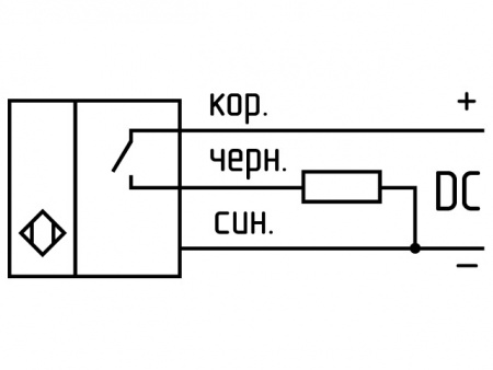 Датчик уровня жидкости DP01-NO-PNP