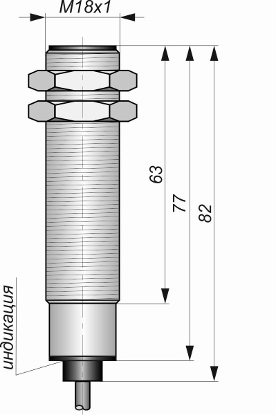 Датчик бесконтактный индуктивный И09-NO-AC-Z(Л63)