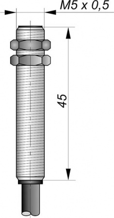 Датчик бесконтактный индуктивный взрывобезопасный стандарта "NAMUR" SNI 00-1,2-L-2,5