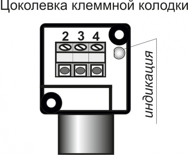 Датчик бесконтактный индуктивный ИВ27-NO-AC-K-Z(Л63)