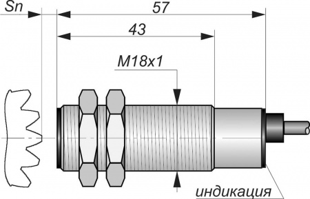 Датчик скорости SSH091-5V-0,3